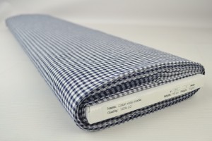 Cotton vichy checks 04-01 navy