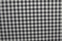 Cotton vichy checks 07-03 black