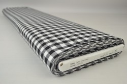 Cotton vichy checks 09-03 black