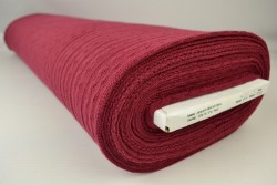 Jacquard cable knit fabric 77 bordeaux