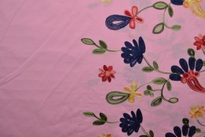 Cotton poplin embroidered 01-05