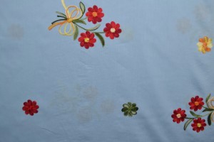 Cotton poplin embroidered 02-03