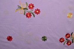 Cotton poplin embroidered 02-07