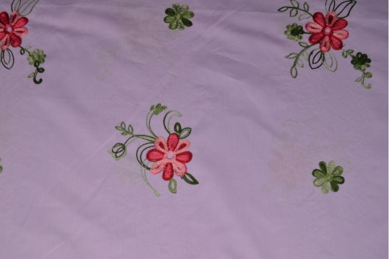 Cotton poplin embroidered 03-07