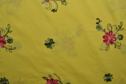 Cotton poplin embroidered 03-08